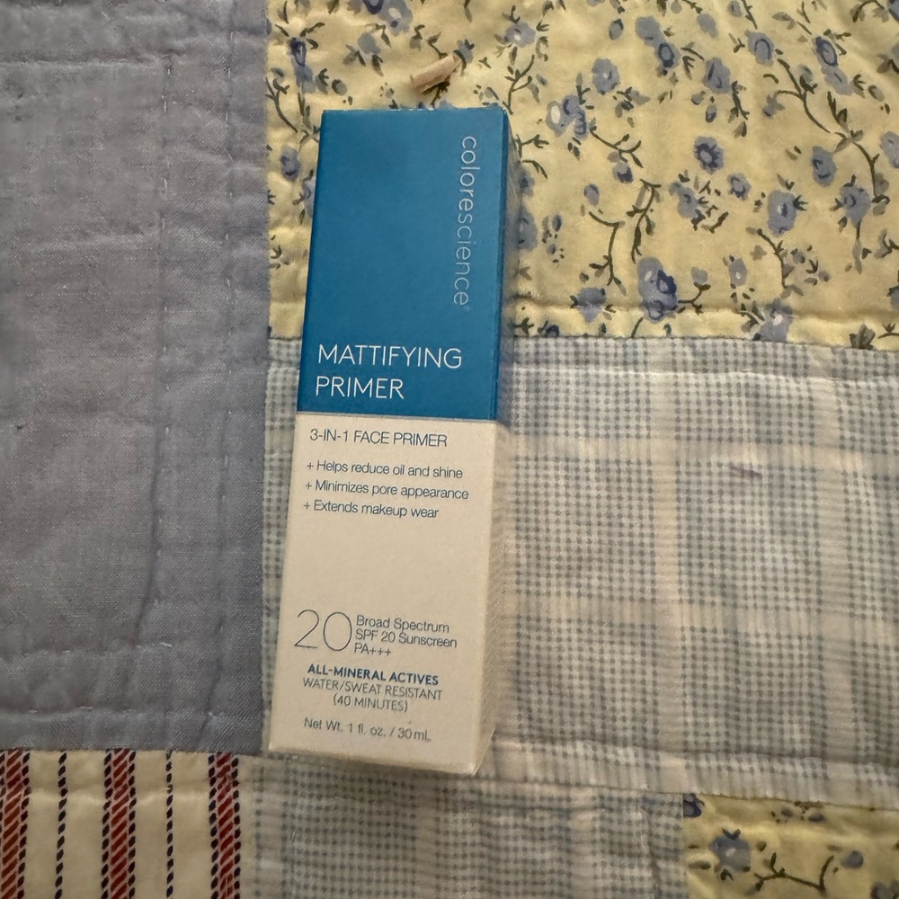 NWT, Colorescience Mattifying Primer SPF 20